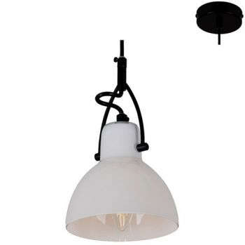 Eurolux P904B, P904CH, P904W Siena Pendant With Opal Glass (Multiple Colours/Finishes)