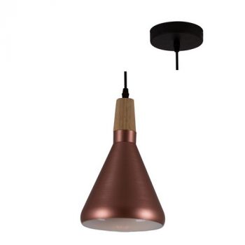 Eurolux P943GL Aurelia Pendant Gold E27 40W Red Bronze