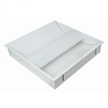 Eurolux WYN-PR114 Recessed Indirect Louvre (600X600) Excl 2X2G11 55W White