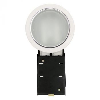 Eurolux PR124 Recessed 1270mm Downlight With Glass Excl 2XG24d PL 13W White