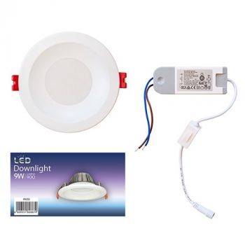 Eurolux PR250 Downlight Ivory White LED 9w CCT and Triac Dimmable