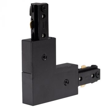 Eurolux PR261BL 3 Wire - L Shape Connector Black