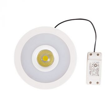 Eurolux PR340 Xin LED Downlight Round 10W 4000K Silver