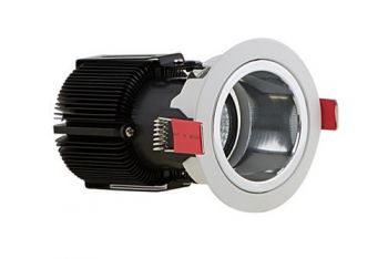 Eurolux PR465 LED Downlight 12w Ivory White 4000K White