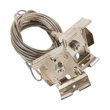 Eurolux PR582 2pc Wire Suspension Chrome