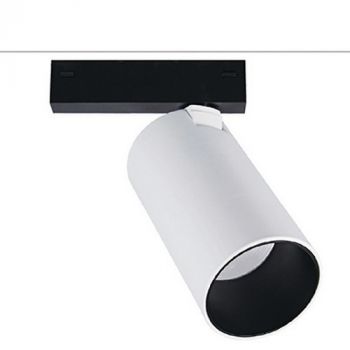 Eurolux PR720 Magnetic Track Spot LED 18W 3000K White and Black