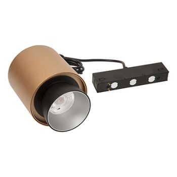 Eurolux PR728D Magnetic Track Pendant LED18W Gold 3000K Dimmable Black & Gold
