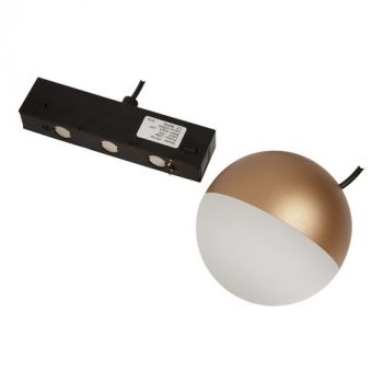 Eurolux PR730 MG Magnetic 10W LED Pendant 100mm White and Gold