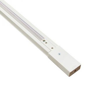Eurolux PR789W 3-Wire 2M Track White Including Ending Plug and Power Connector