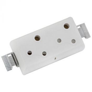 Eurolux RE346 Socket Luminaire Duo Surface 6Amp