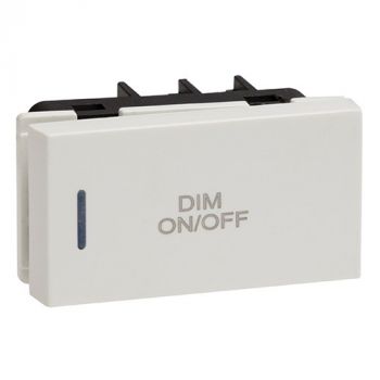 Eurolux RES74 Horizon Modern Dimmer Push Switch White