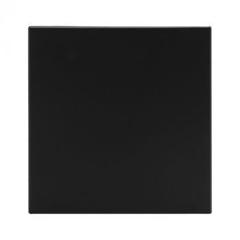 Eurolux RES79B Horizon Modern Blank Plate 4X4 Black