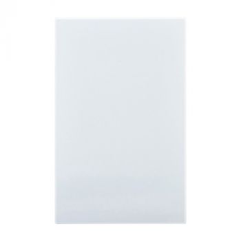 Eurolux RES80 Horizon Modern Blank Plate White 4X2