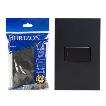 Eurolux RES89 Horizon Modern 1L2W Switch Black