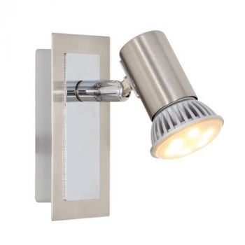 Eurolux S131 Rottelo Spot Light GU10 LED 1 X 3W Satin Chrome