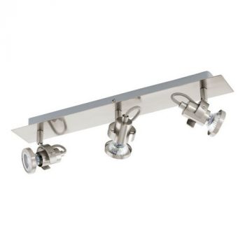 Eurolux S151 Tukon 3 Spot 3 Lights Satin Chrome