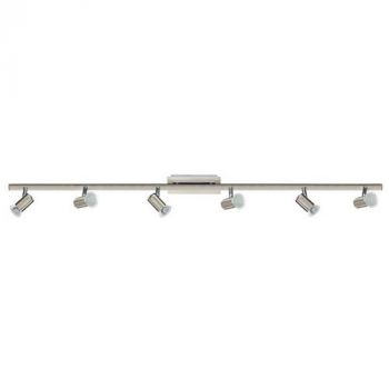 Eurolux S160 Rottelo Spot 6 Lights Satin Chrome