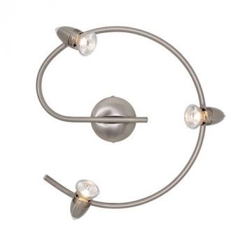 Eurolux S221SC Magnum 3 Spot Spiral Satin Chrome