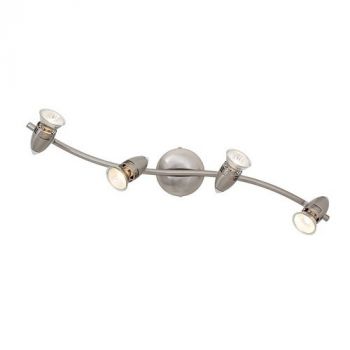 Eurolux S223SC Magnum 4 Spot Bar Satin Chrome Satin Chrome