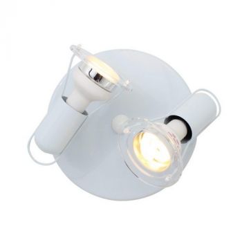 Eurolux S23W Spot Mini Disc 2 Plate R50 White