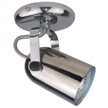 Eurolux S340 New Age 1 Light Round Plate Polished Chrome
