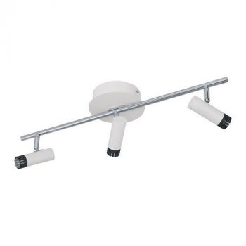 Eurolux S367 LED Lianello 3Lt Spot Bar - Chrome/White