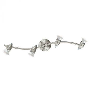 Eurolux S413 Magnum-LED 4 Spot Bar Satin Chrome