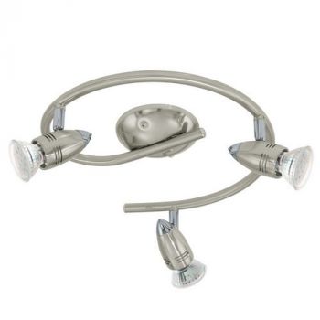 Eurolux S415 Magnum-LED 3 Spot Bar Satin Chrome