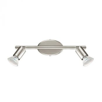 Eurolux S427 Buzz-LED 2 Light Spot Satin Chrome