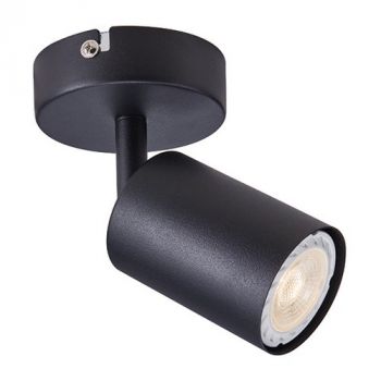 Eurolux S529B, S529W Urban Single Spotlight Black GU10 1x5w (Multiple Colours/Finishes)