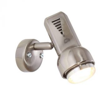 Eurolux S74SC Spot Delta 1 Light R50 Satin/Chrome