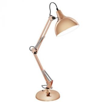 Eurolux T167C Borgillio Adjustable Table Light Copper
