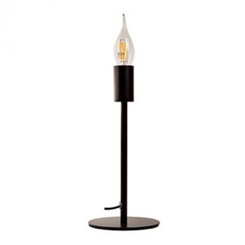 Eurolux T258B, T258W Table Lamp E14 1x40w Base Only (Multiple Colours/Finishes)