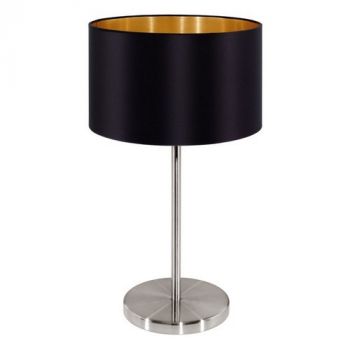 Eurolux T367BG Maserlo Fabric Black Gold