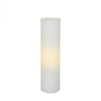 Eurolux T97O Geo Table Lamp Cylindrical 350mm Opal Glass Opal