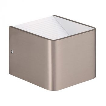 Eurolux W150SC Sania 3 Square Wall Light Satin Chrome