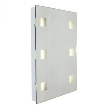 Eurolux W176 Mirror Light Square 500x390 White