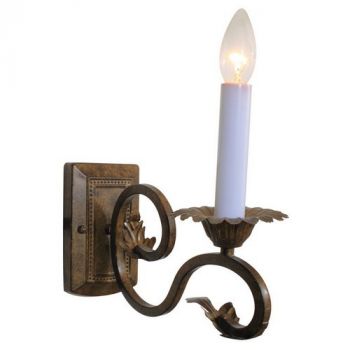 Eurolux W297 The Mediterranean Wall 1Lt E12 Antique Gold