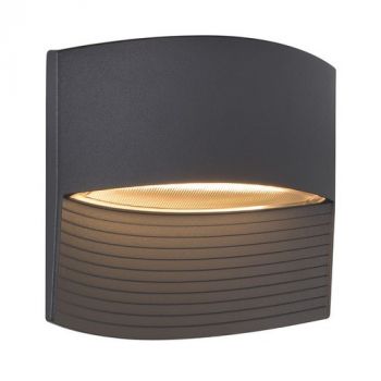 Eurolux W330 14 LED 11W 3000K Aluminium Wall Light Grey