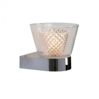 Eurolux W466CH LED Wall Light 1LT Chrome/Clear