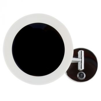 Eurolux WYN-W496 Cosmetic Mirror Fixed 1X3W Smd Wall Mount Rocker Switch Chrome