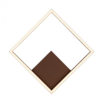 Eurolux W583W Coffee, White, Black Wall Lamp LED Aluminium 24W 3000K Coffee/White/Black