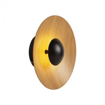 Eurolux W597 Wall Lamp Small Wood Grain LED 12W 3000K Black/Wood Grain