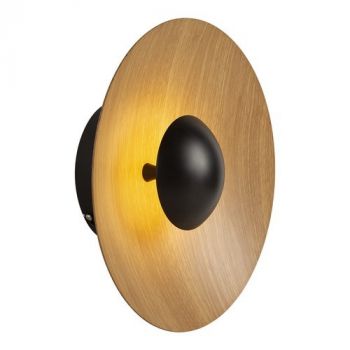 Eurolux W598 Wall Lamp Wood Grain Medium LED 18W 3000K Black/Wood Grain