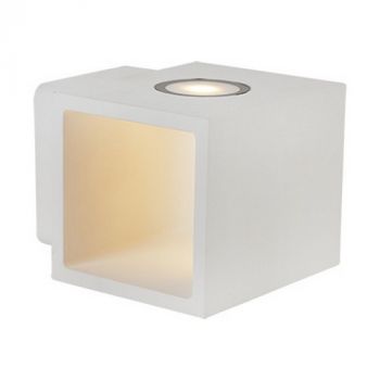 Eurolux W600 Square Led Wall Light White