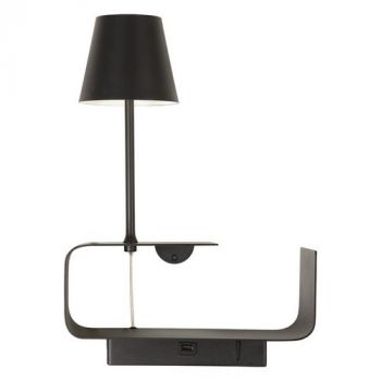Eurolux W606B Coli Wall Light Black