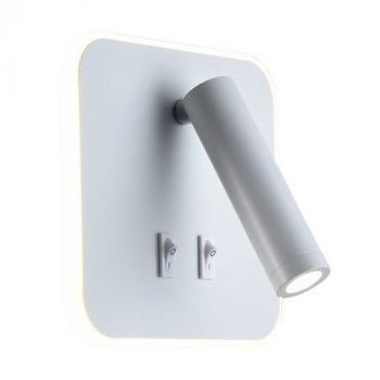 Eurolux W619W, W619B Metal LED Wall Light 130mm (Multiple Colours/Finishes)