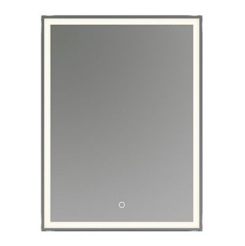 Eurolux W655 Brad Bathroom Mirror Light Rectangular LED Strip 18w Black