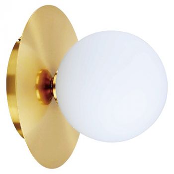 Eurolux W663 Wall Light 200Mm Led G9 1X5W Gold/Milky White