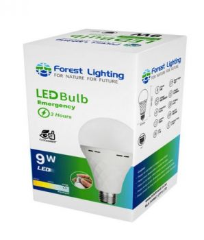 Forest Lighting LED Emergency Bulb 9W E27 3Hrs’ Emergency Daylight